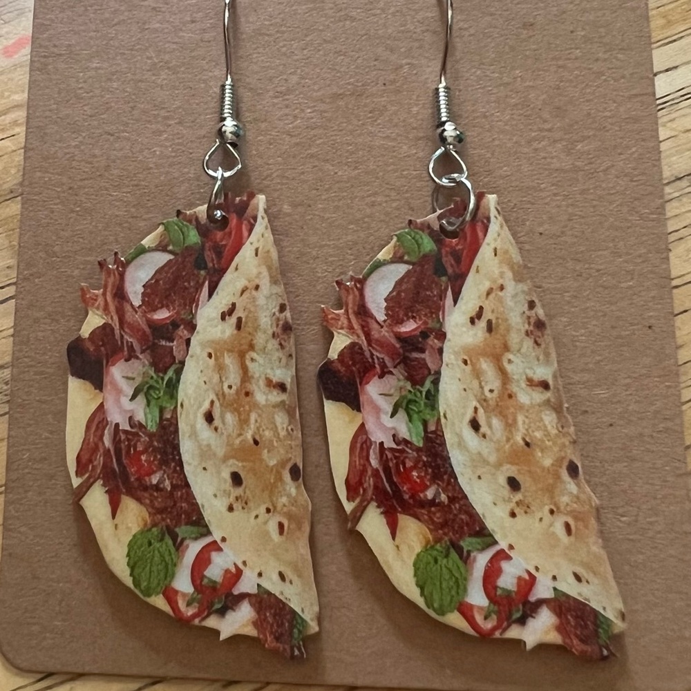 Taco-Themed Earrings